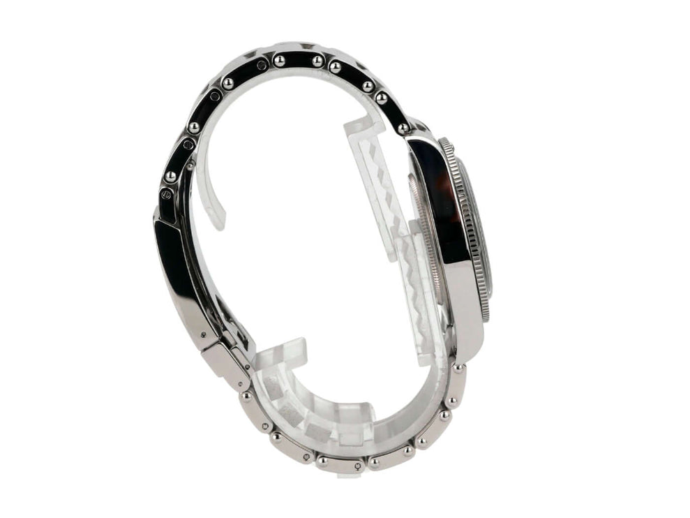Tudor Heritage Black Bay 54 M79000N-0001 Edelstahl-Gehäuse seitliche Ansicht mit Sicherheitsfaltschließe