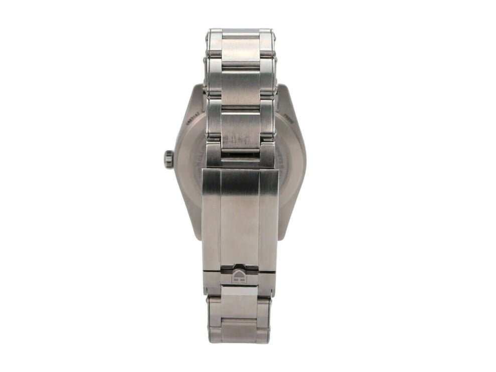 Tudor Heritage Black Bay 54 M79000N-0001 Ansicht der Rückseite mit Edelstahlband und Sicherheitsfaltschließe