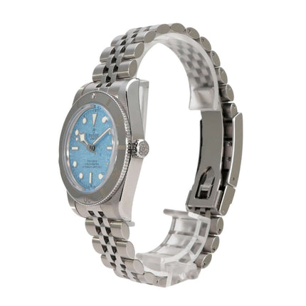 Tudor Heritage Black Bay 54 M79000-0001, Edelstahlarmband, blaues Zifferblatt, 37 mm