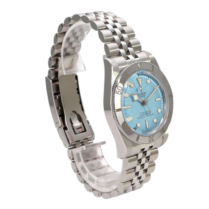 Tudor Heritage Black Bay 54 M79000-0001 mit blauem Zifferblatt, Edelstahlgehäuse und Stahlband