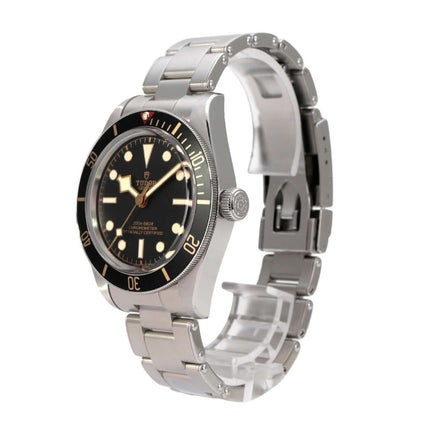 Tudor Heritage Black Bay Fifty-Eight M79030N-0001 mit Edelstahlgehäuse und schwarzem Zifferblatt