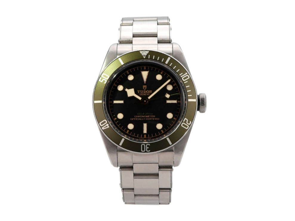 Tudor Black Bay M79230G-0001 Harrods Edition mit schwarzem Zifferblatt und Edelstahlarmband