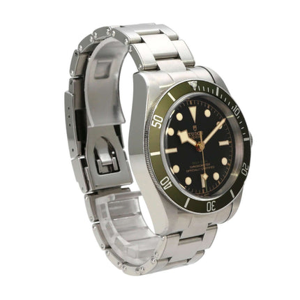 Tudor Black Bay M79230G-0001 Harrods Edition mit schwarzem Zifferblatt und Edelstahlarmband