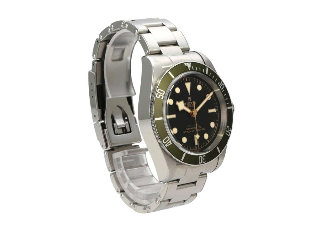 Tudor Black Bay M79230G-0001 Harrods Edition mit schwarzem Zifferblatt und Edelstahlarmband
