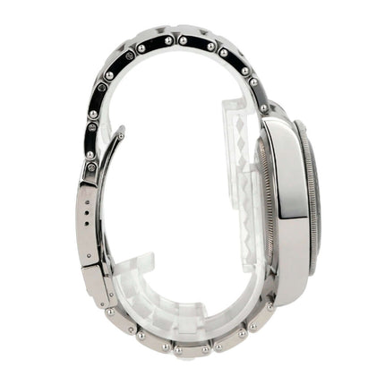 Tudor Heritage Black Bay 79230N-0009 seitliche Ansicht des Gehäuses und Armbands aus Edelstahl