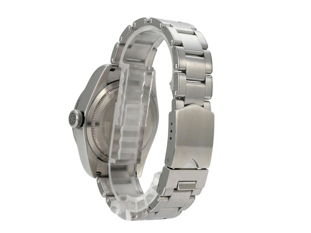Tudor Heritage Black Bay 79230N-0009 mit poliertem Edelstahlarmband und Gehäuseansicht von der Seite