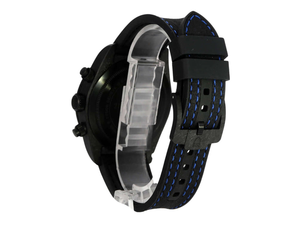 Tudor Black Bay Chrono Carbon 25 M79377KN-0001 Carbon-Chronograph mit schwarzem Kautschuk-/Lederband