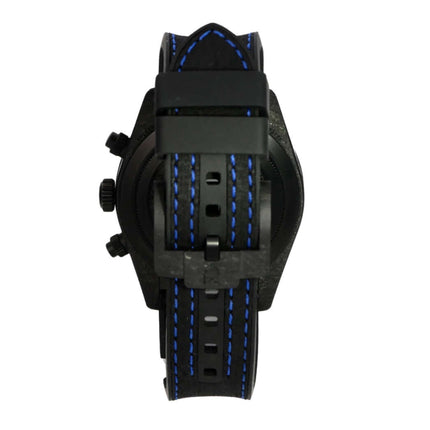 Tudor Black Bay Chrono Carbon 25 M79377KN-0001 aus Carbon mit schwarzem Kautschuk-/Lederband und Chronograph