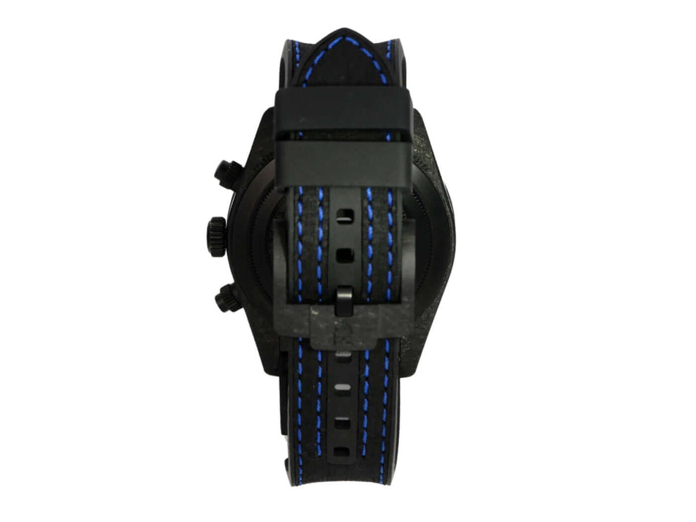 Tudor Black Bay Chrono Carbon 25 M79377KN-0001 aus Carbon mit schwarzem Kautschuk-/Lederband und Chronograph