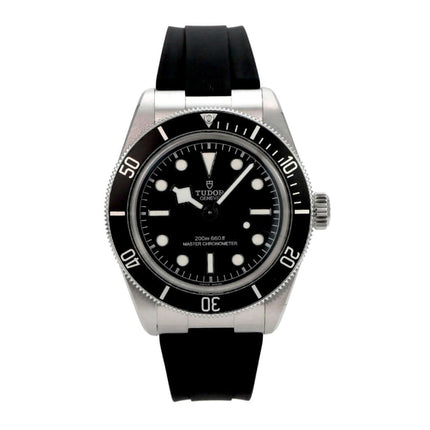 Tudor Black Bay M7941A1A0NU-0002, schwarze Taucheruhr mit Edelstahlgehäuse und Kautschukband