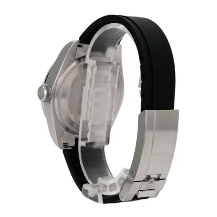 Tudor Black Bay M7941A1A0NU-0002 Armbanduhr aus Edelstahl mit schwarzem Kautschukband und Sicherheitsfaltschließe