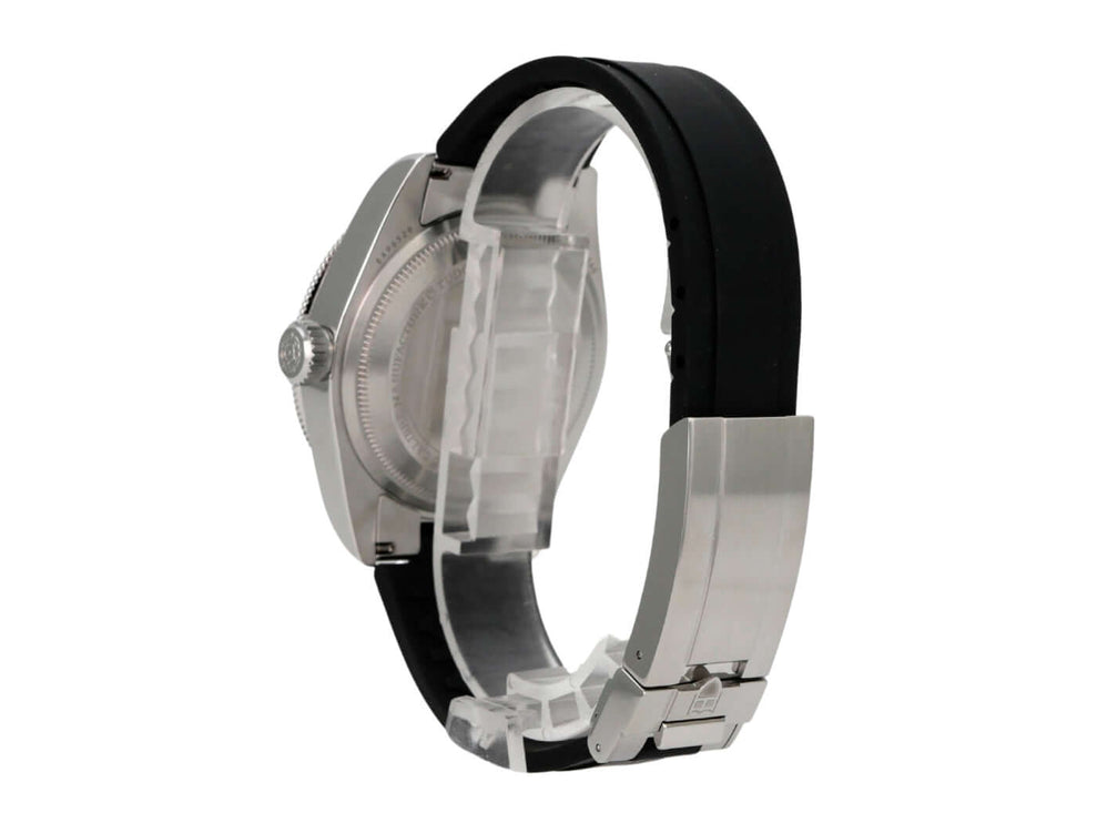 Tudor Black Bay M7941A1A0NU-0002 Armbanduhr aus Edelstahl mit schwarzem Kautschukband und Sicherheitsfaltschließe