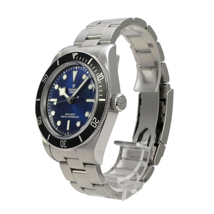 Tudor Black Bay M7943A1A0NU-0001 Uhr aus Edelstahl mit blauem Zifferblatt und drehbarer Lünette