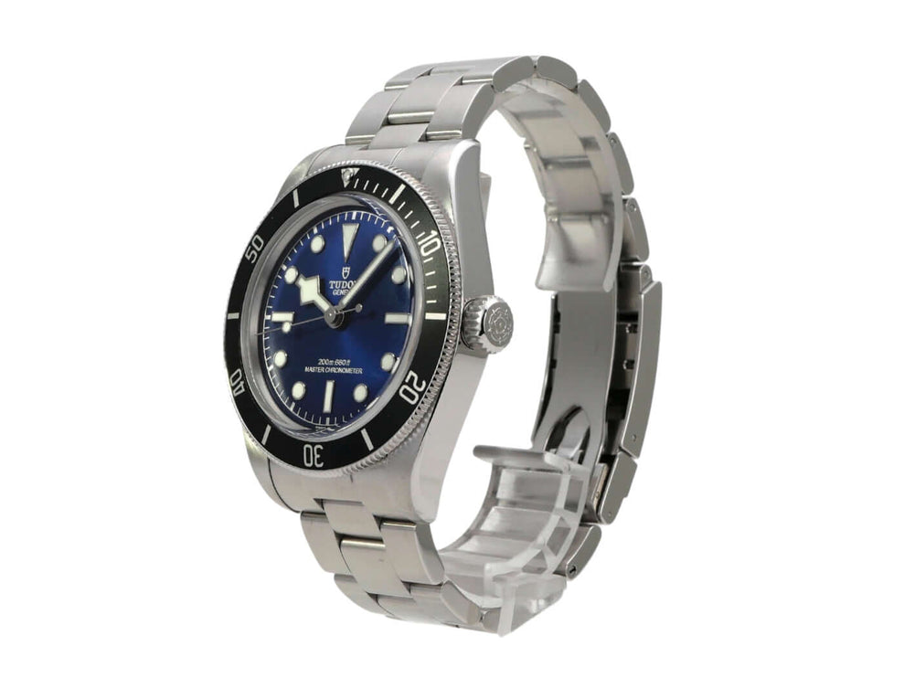 Tudor Black Bay M7943A1A0NU-0001 Uhr aus Edelstahl mit blauem Zifferblatt und drehbarer Lünette