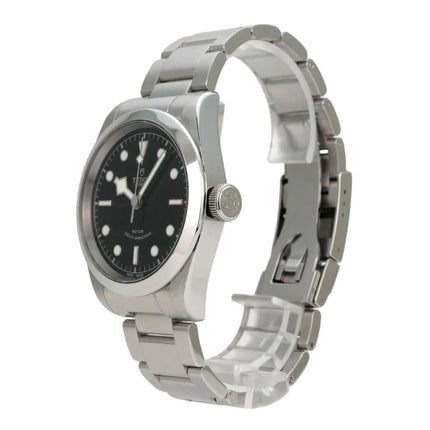 Tudor Black Bay 41 Ref. M79540-0006 Uhr aus Edelstahl mit schwarzem Zifferblatt und Automatik