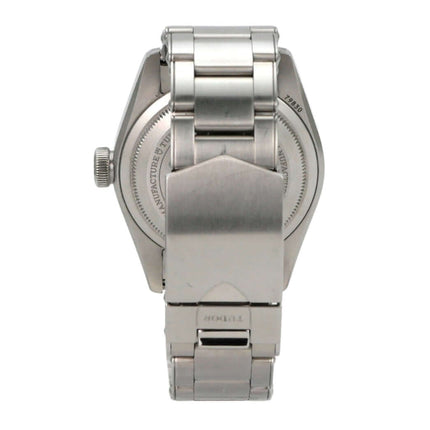 Tudor Black Bay GMT M79830RB-0001 Rückansicht mit Edelstahlband und Sicherheitsfaltschließe