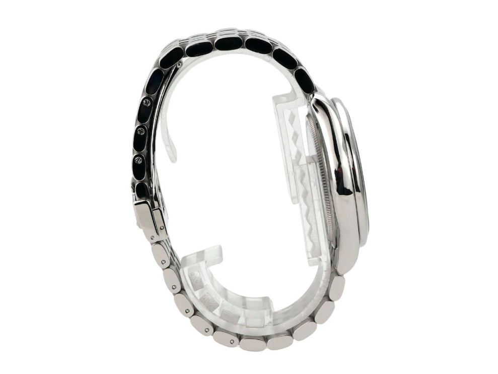 Tudor 1926 Luna Ref. M91560-0002 Detailansicht des Edelstahlarmbands und Gehäuses