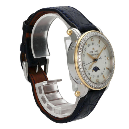 Maurice Lacroix Masterpiece Phase de Lune Dame MP6066-DY501-17G mit Diamanten und Perlmutt-Zifferblatt
