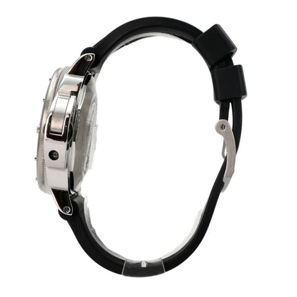Panerai Luminor Submersible Automatic Acciaio Blue 44 PAM00731 mit schwarzem Kautschukband und Edelstahlgehäuse