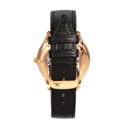 Jaeger-LeCoultre Master Grande Ultra Thin Q1272501 aus 18 kt Roségold und schwarzem Alligatorlederband