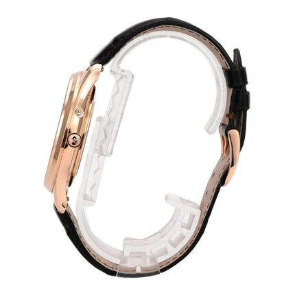Jaeger-LeCoultre Master Ultra Thin Reserve de Marche Rotgold Q1372520 Armbanduhr aus 18 kt Rotgold mit Lederband