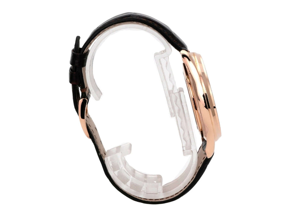 Jaeger-LeCoultre Master Ultra Thin Reserve de Marche Rotgold Q1372520 mit Rotgoldgehäuse und Lederband