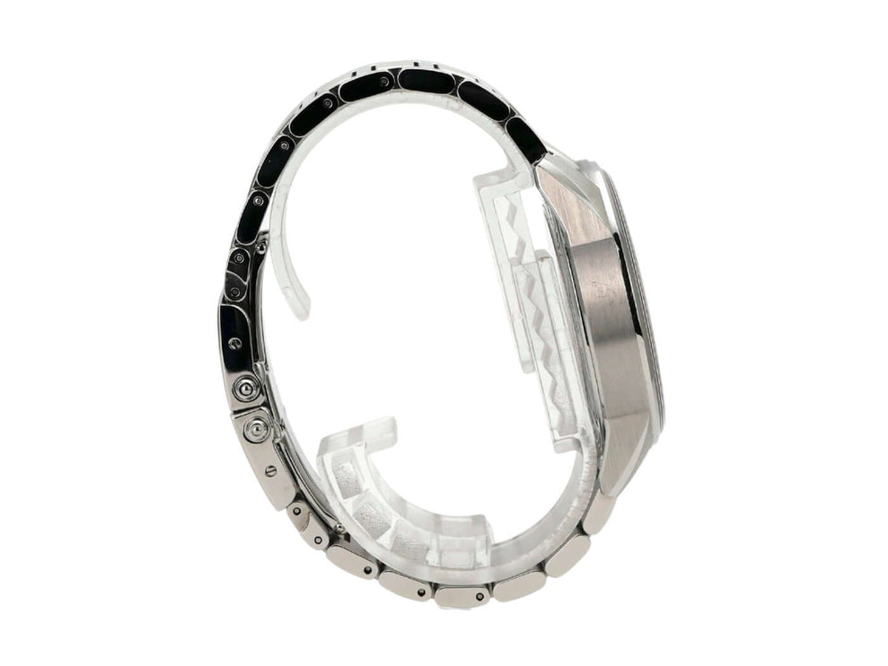 Jaeger-LeCoultre Polaris Automatic Q9008170 Uhrengehäuse seitliche Ansicht mit Edelstahlband und polierter Oberfläche.