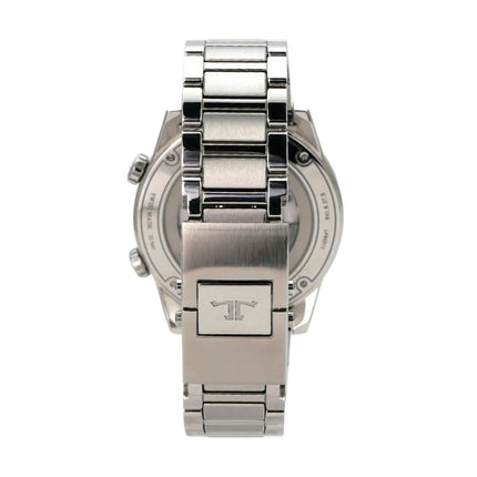 Rückansicht der Jaeger-LeCoultre Polaris Automatic Q9008170 mit Edelstahlarmband und Doppelfaltschließe.
