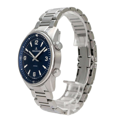 Jaeger-LeCoultre Polaris Automatic Q9008180 Uhr aus Edelstahl mit blauem Zifferblatt und Automatikwerk