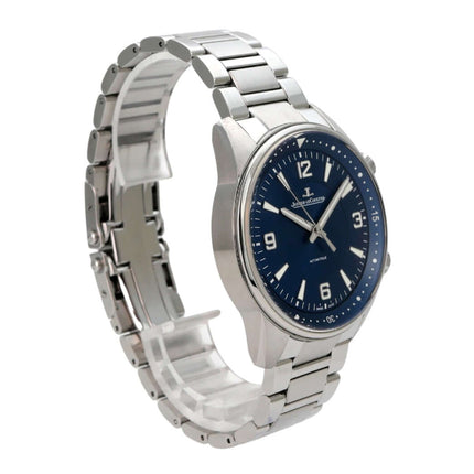 Jaeger-LeCoultre Polaris Automatic Q9008180 Herrenuhr aus Edelstahl mit blauem Zifferblatt und Automatikwerk