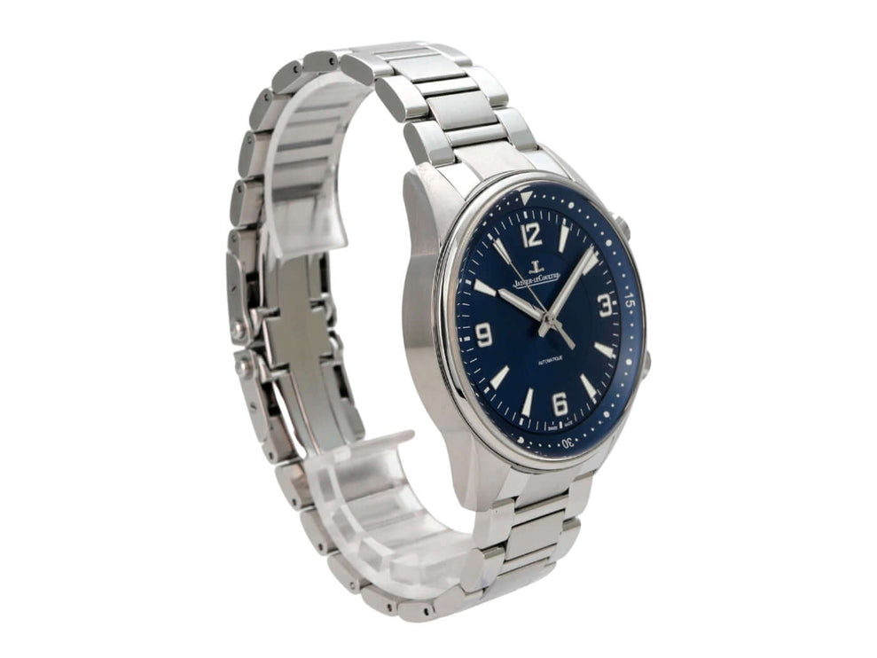 Jaeger-LeCoultre Polaris Automatic Q9008180 Herrenuhr aus Edelstahl mit blauem Zifferblatt und Automatikwerk