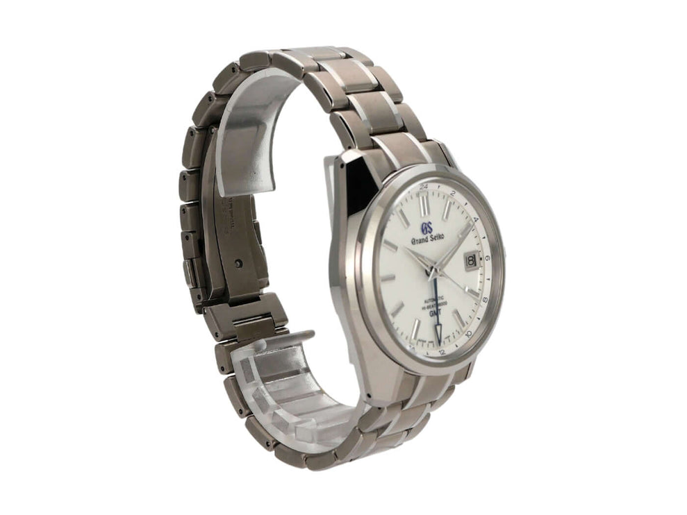 Grand Seiko 44GS SBGJ255G, Edelstahlgehäuse, silberfarbenes Zifferblatt, Automatik, 55th Anniversary Edition