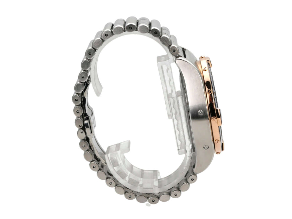 Breitling Super Chronomat 44 Four-Year Calendar U19320161C1U1, Seitenansicht des Edelstahl-Rotgold-Armbands mit Faltschließe.