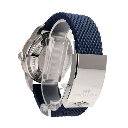 Breitling Superocean Heritage II B20 Automatic 42 UB2010161C1S1 mit bluetooth farbigen Kautschukband und Edelstahl-Gehäuse