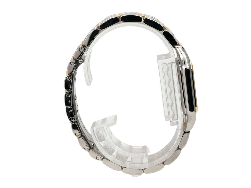 Cartier Panthere de Cartier Edelstahl Gelbgold W2PN0019 seitliche Ansicht des Armbands mit polierter Oberfläche