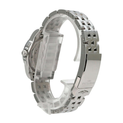 Breitling Galactic 29 W72348121B2A1 Edelstahl Armband mit Faltschließe in poliertem Design.