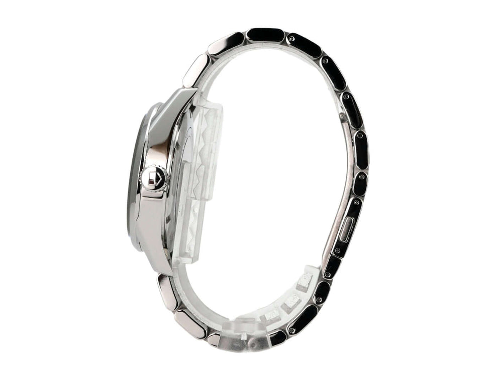 TAG Heuer Carrera WAR201E.BA0723 Automatik Day-Date Calibre 5 seitlichen Blick auf das Edelstahlarmband und Gehäuse.