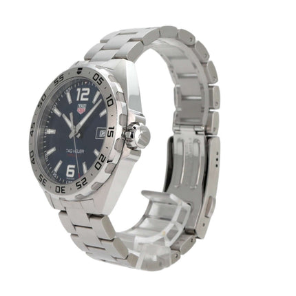 TAG Heuer Formula 1 WAZ1118.BA0875, Edelstahlarmband, blaues Zifferblatt, Quarz Uhr, aus 2021, in sehr gutem Zustand.