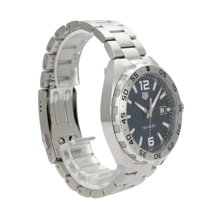 TAG Heuer Formula 1 WAZ1118.BA0875 Uhr mit Edelstahlarmband und schwarzem Zifferblatt, wasserdicht bis 20 bar.