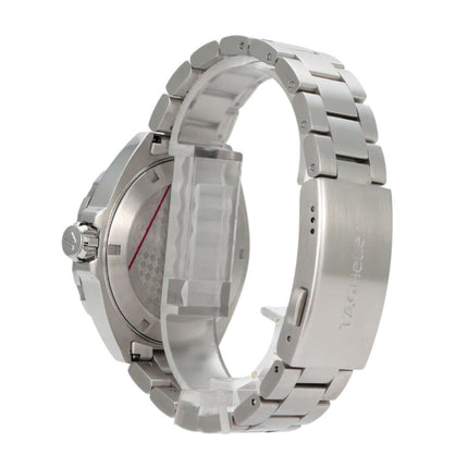 TAG Heuer Formula 1 WAZ1118.BA0875 Uhr, Edelstahl-Armband und Gehäuse, hochwertige Verarbeitung, seitliche Ansicht
