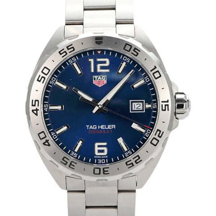 TAG Heuer Formula 1 WAZ1118.BA0875, Edelstahlarmband, blaues Zifferblatt, wasserdicht bis 20 bar, sehr guter Zustand