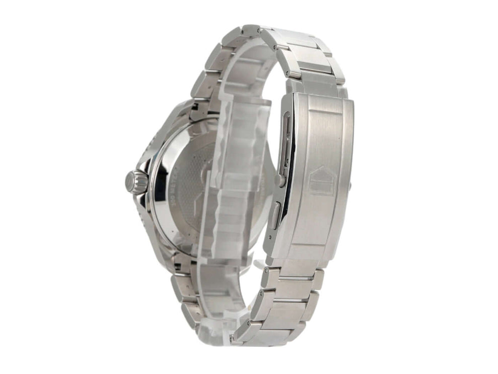 TAG Heuer Aquaracer Professional 300 Date WBP201C.BA0632, seitliche Ansicht, Edelstahlgehäuse und Armband.