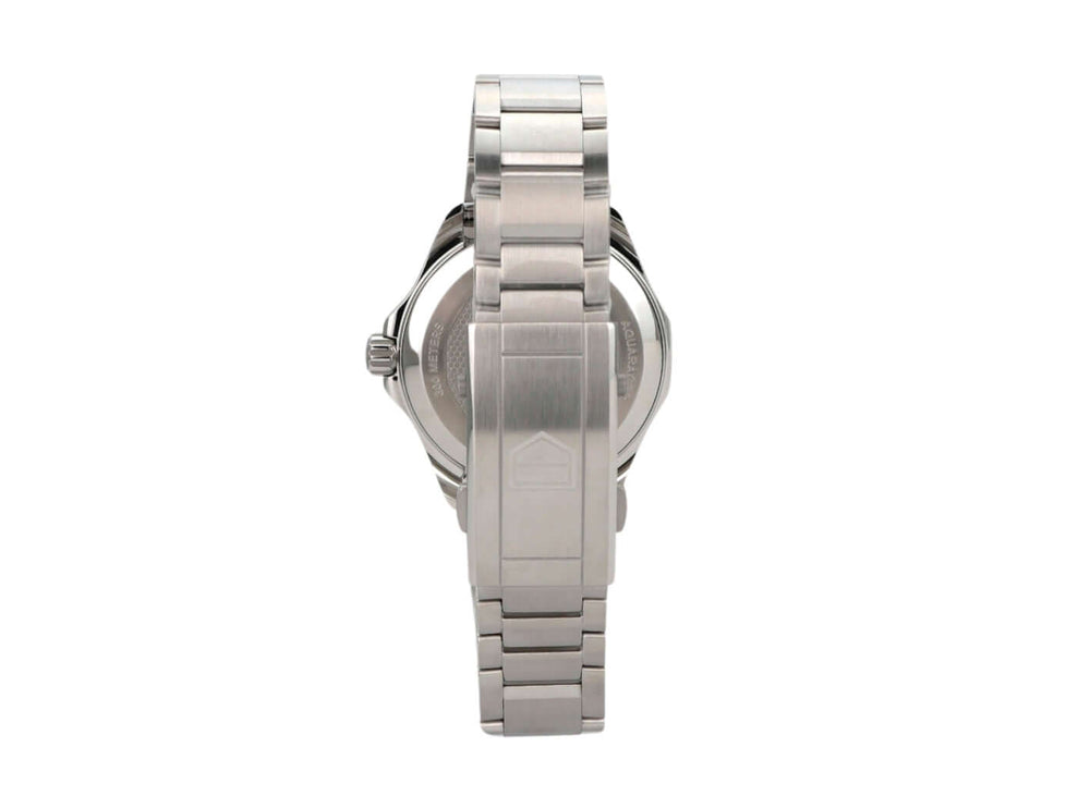 TAG Heuer Aquaracer Professional 300 WBP5110.BA0013 Uhr mit Edelstahlarmband von hinten