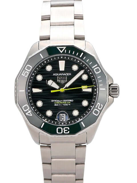 TAG Heuer Aquaracer Professional 300 Date WBP5116.BA0013, Edelstahl, schwarzes Zifferblatt, Automatik, 42mm, 300m wasserdicht.