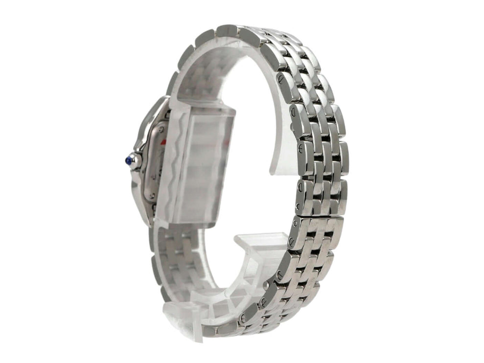 Cartier Panthere de Cartier WSPN0013 seitliche Ansicht des Edelstahlarmbands mit Faltschließe