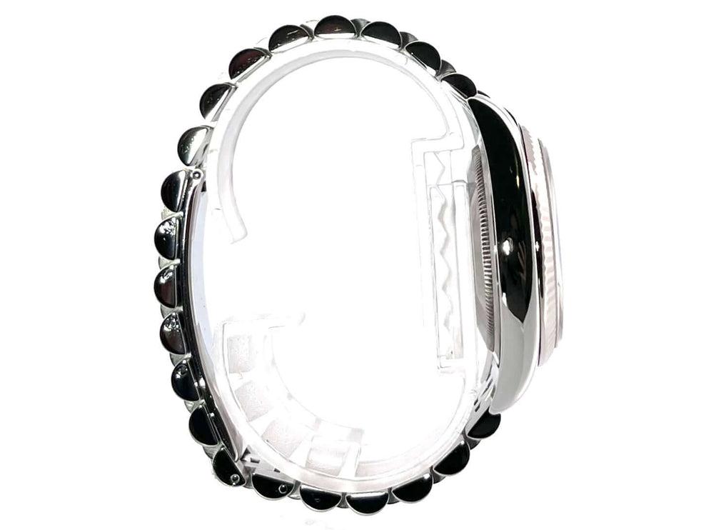 Rolex Datejust 36 Edelstahl Weißgold 116234 mit Jubile-Band Seitenansicht