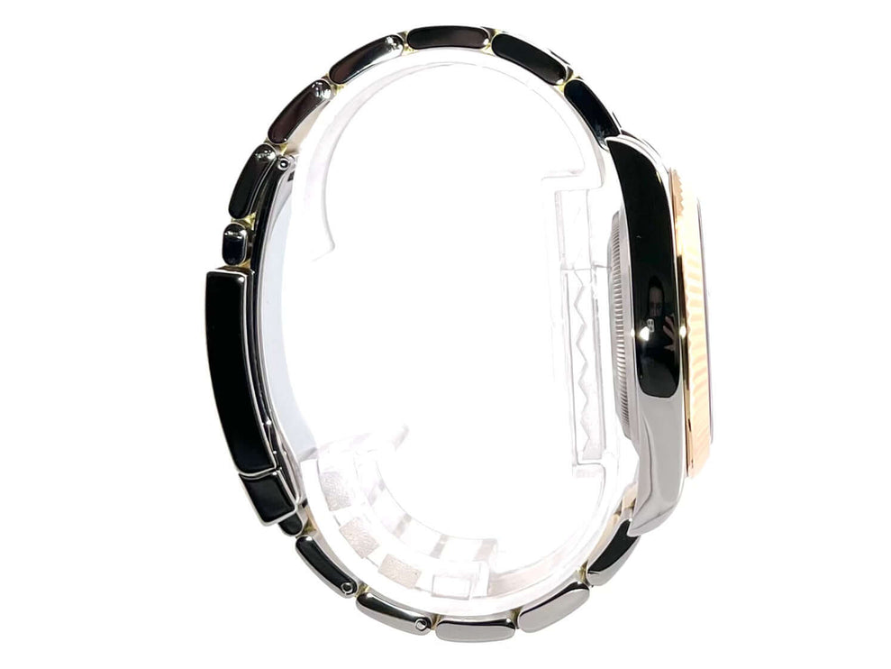 Seitenansicht Rolex Datejust II 41 Edelstahl/Gelbgold 116333 mit Edelstahl/Gelbgold Armband und Faltschließe