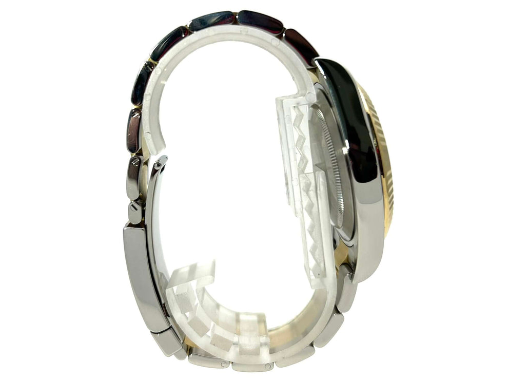 Rolex Datejust II 41 mm Edelstahl und Gelbgold Armband, Seitenansicht