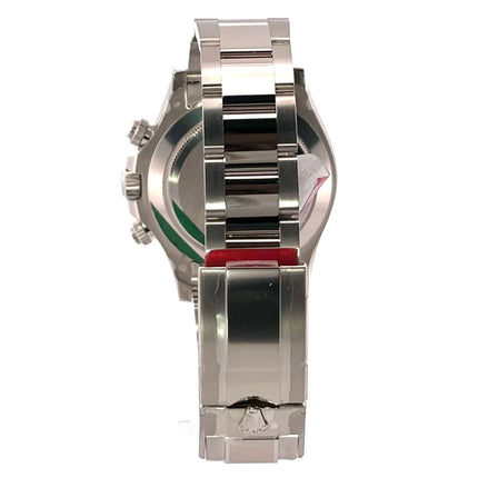 Rückseite der Rolex Cosmograph Daytona 116509 Weißgold Armband mit Faltschließeansicht