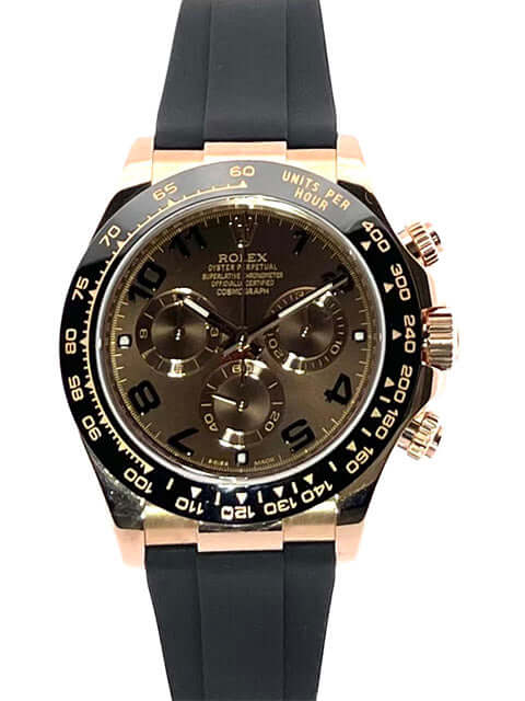 Rolex Daytona 116515LN Everose Gold Leather Dial Choco 2016